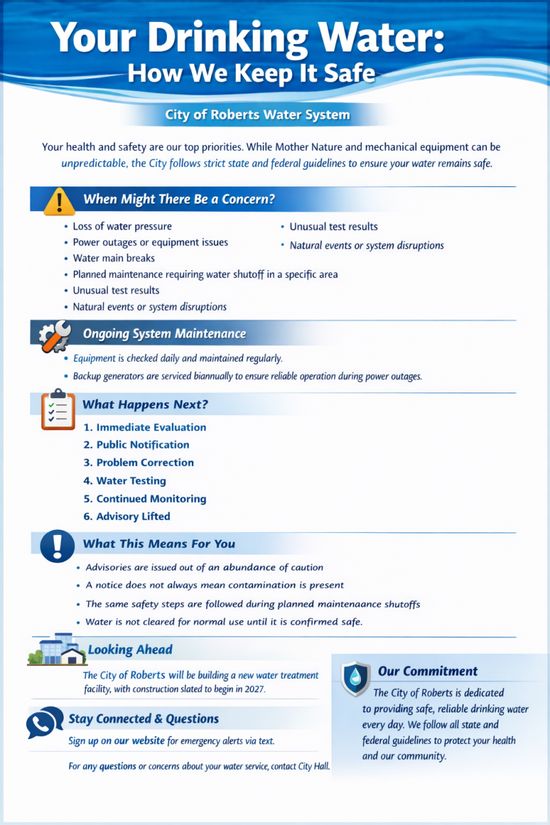 Your Drinking Water Handout in English