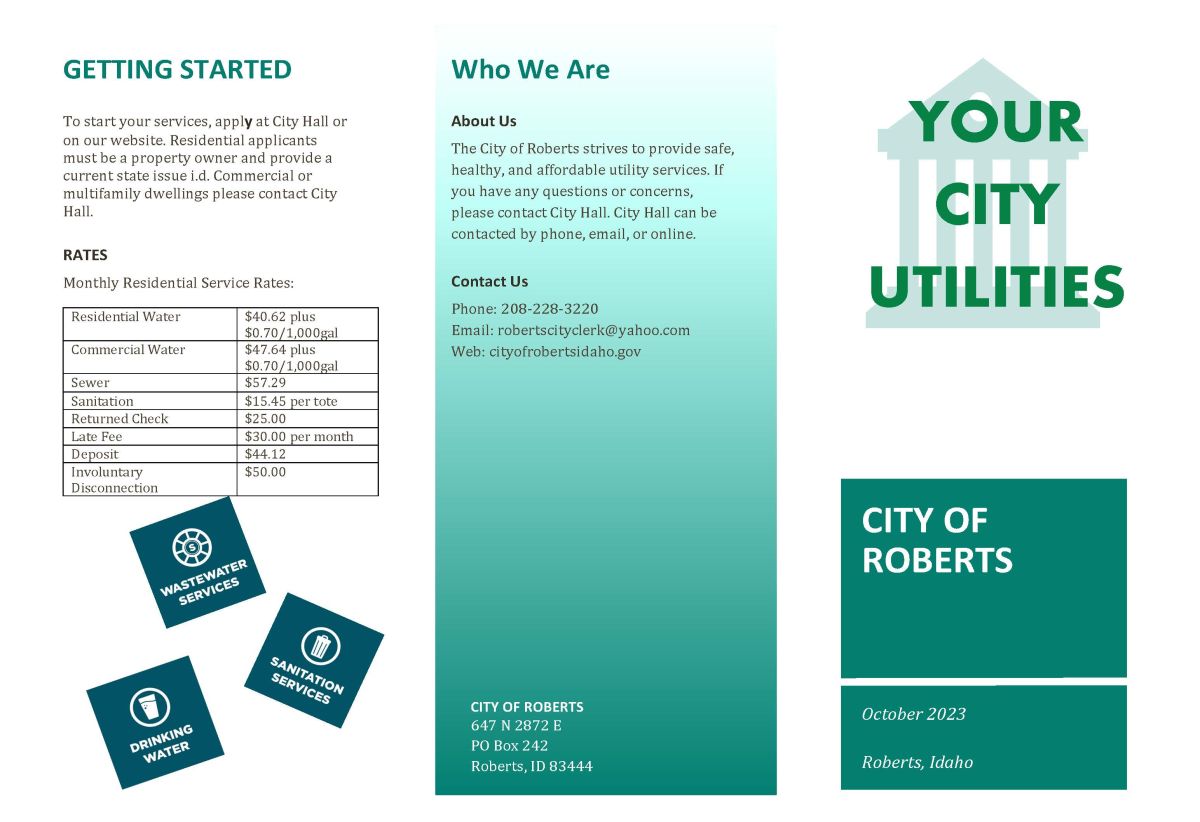 Utilities Brochure Pg 1
